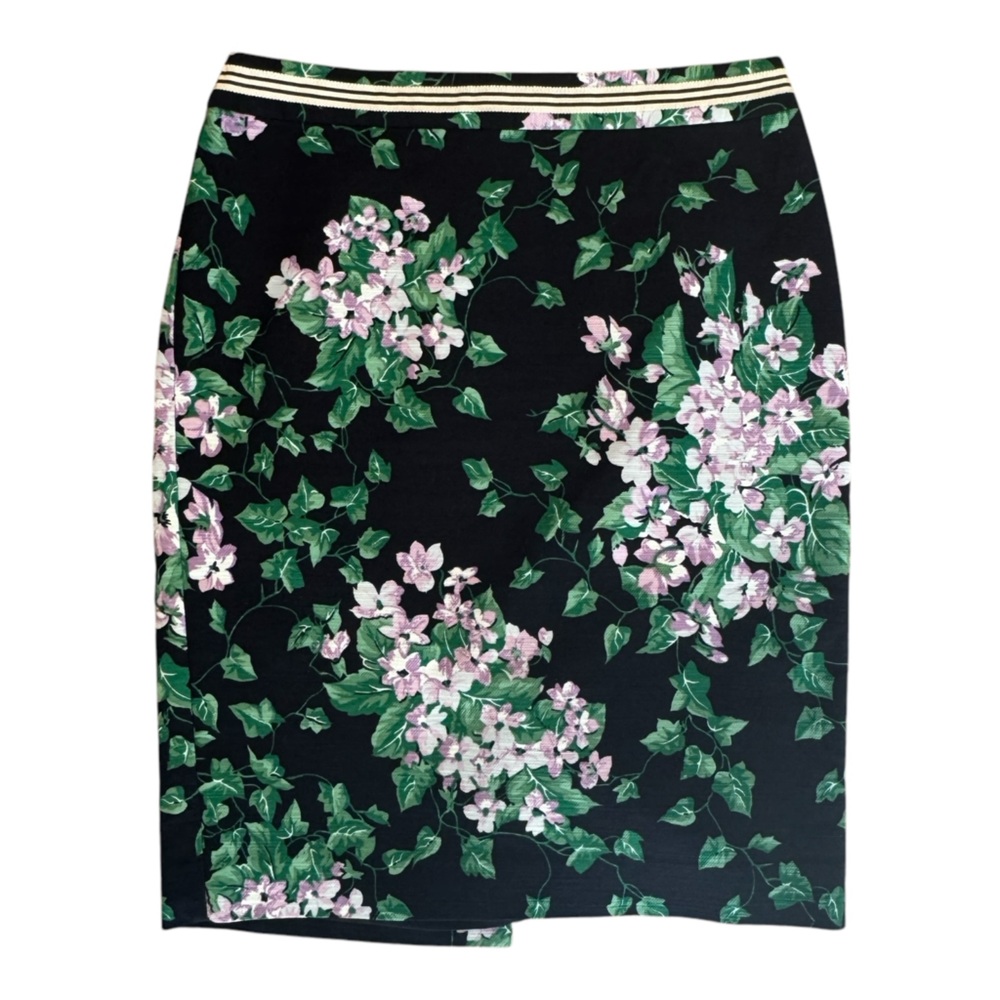 Talbot’s The Oprah Magazine Collection Y2K Pencil Skirt Floral Blue Size …